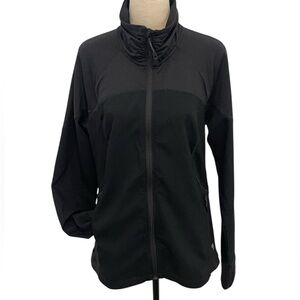 Mountain Hardware | Black Windbreaker lightweight mesh Jacket Sz L